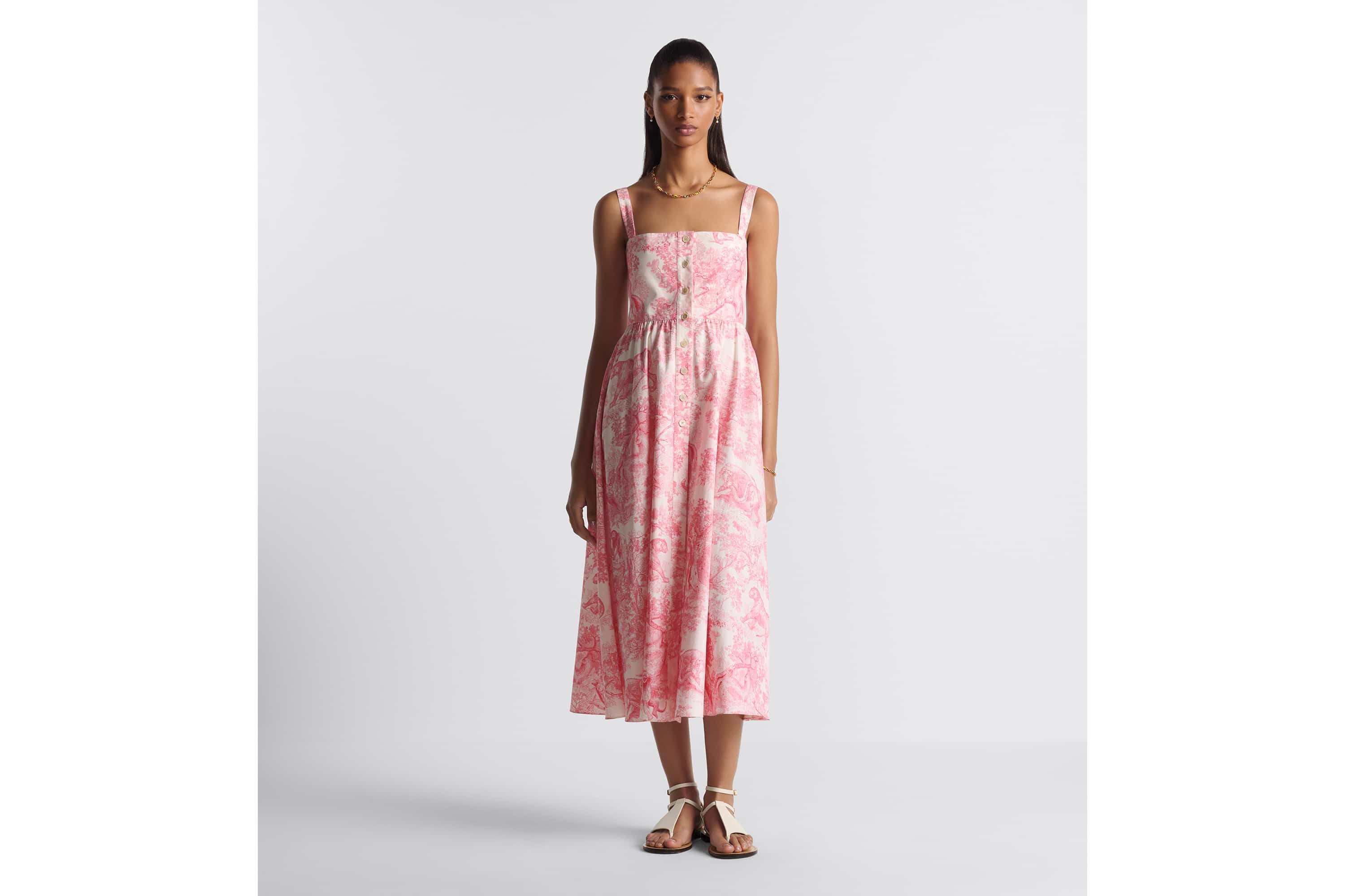Dioriviera Flared Mid-Length Dress - 2