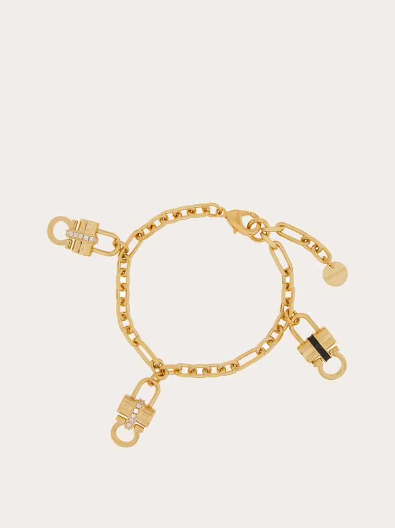Padlock charm bracelet 1