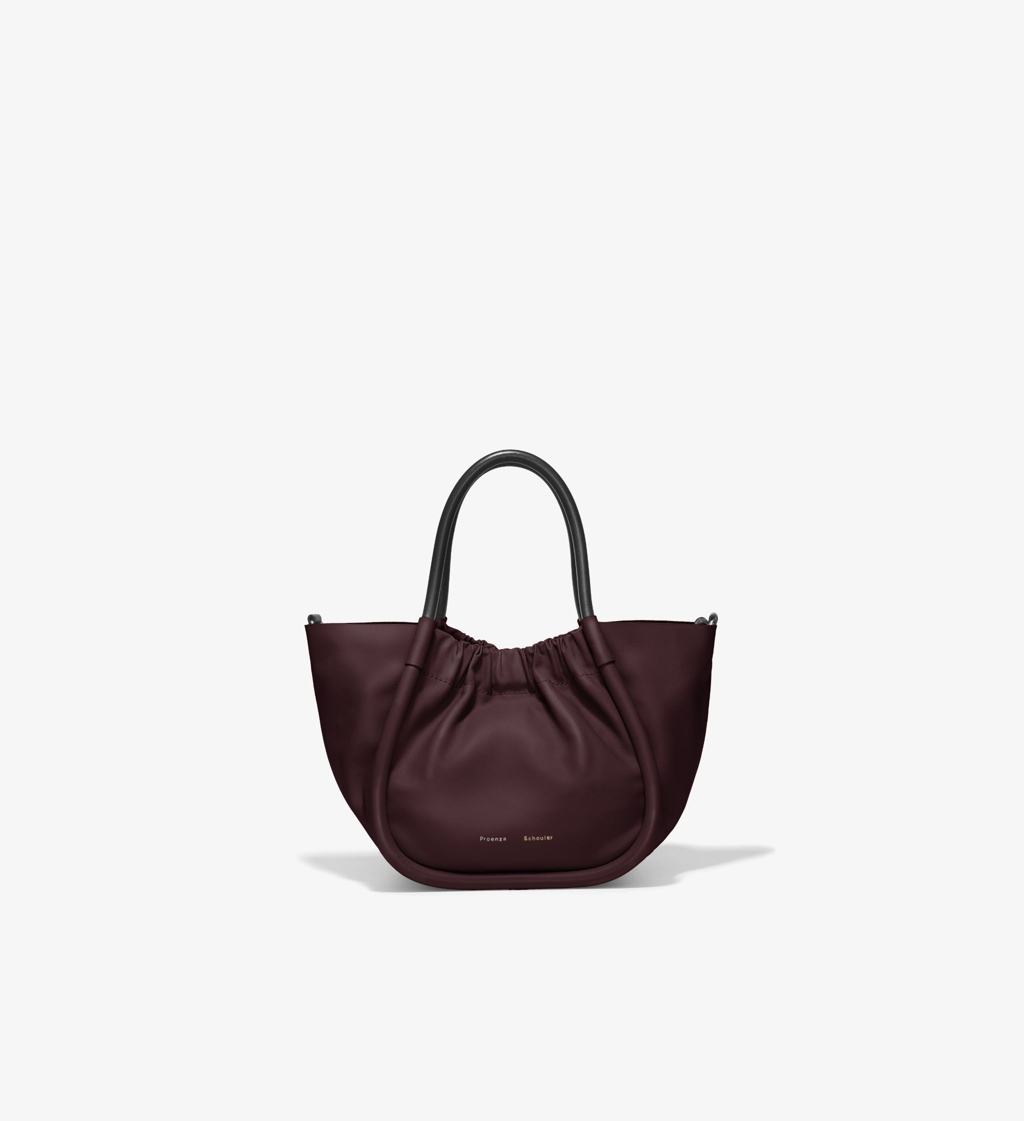 Small Ruched Crossbody Tote - 1