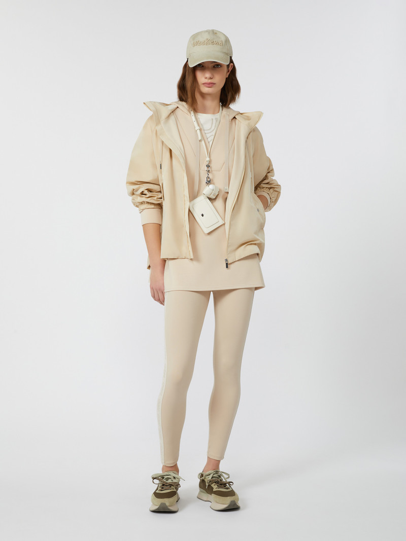 WEEKEND Max Mara SPUMA Technical taffeta windbreaker outlook