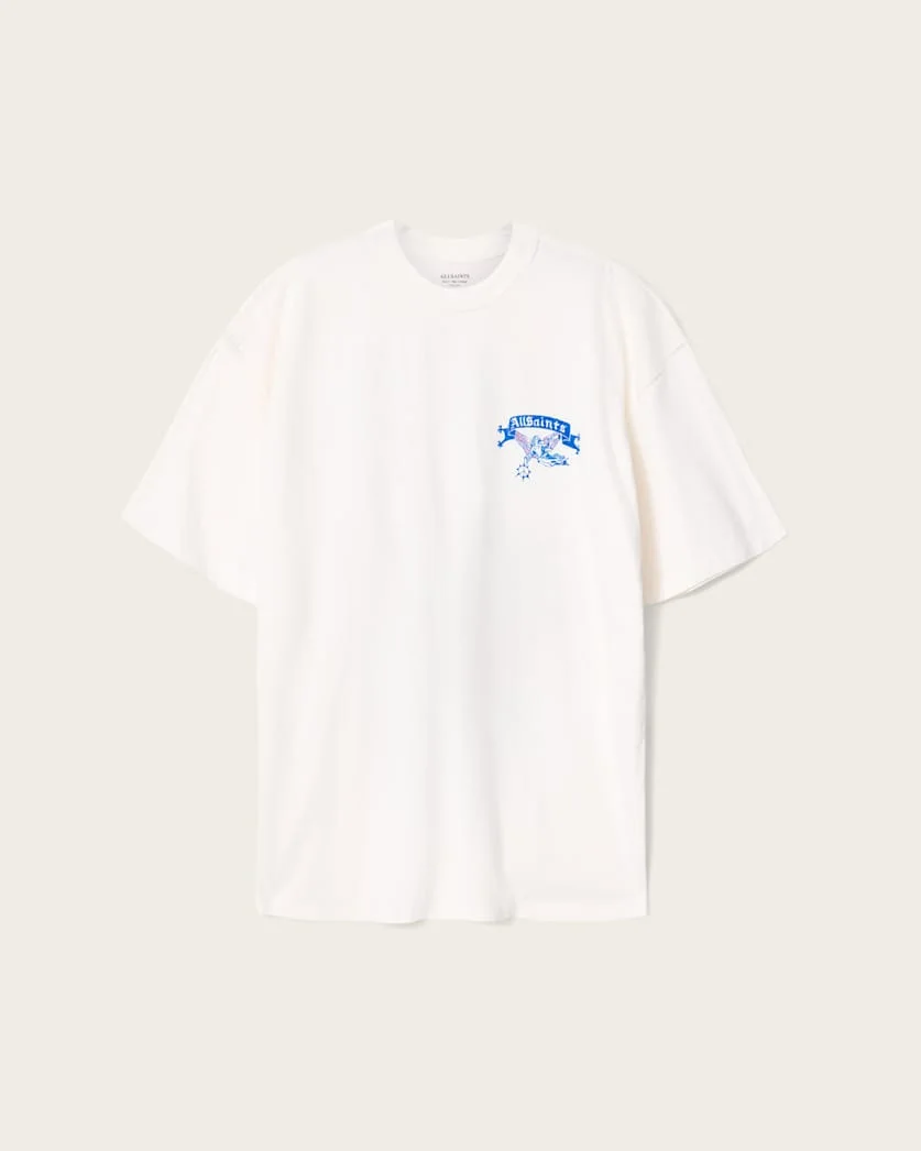 CRAY OVERSIZED SHORT SLEEVE GRAPHIC T-SHIRT - 1