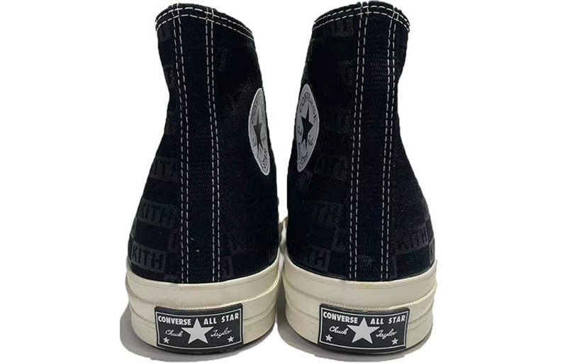 Converse Converse Kith x Chuck 70 High 'Black Monogram' 171864C outlook