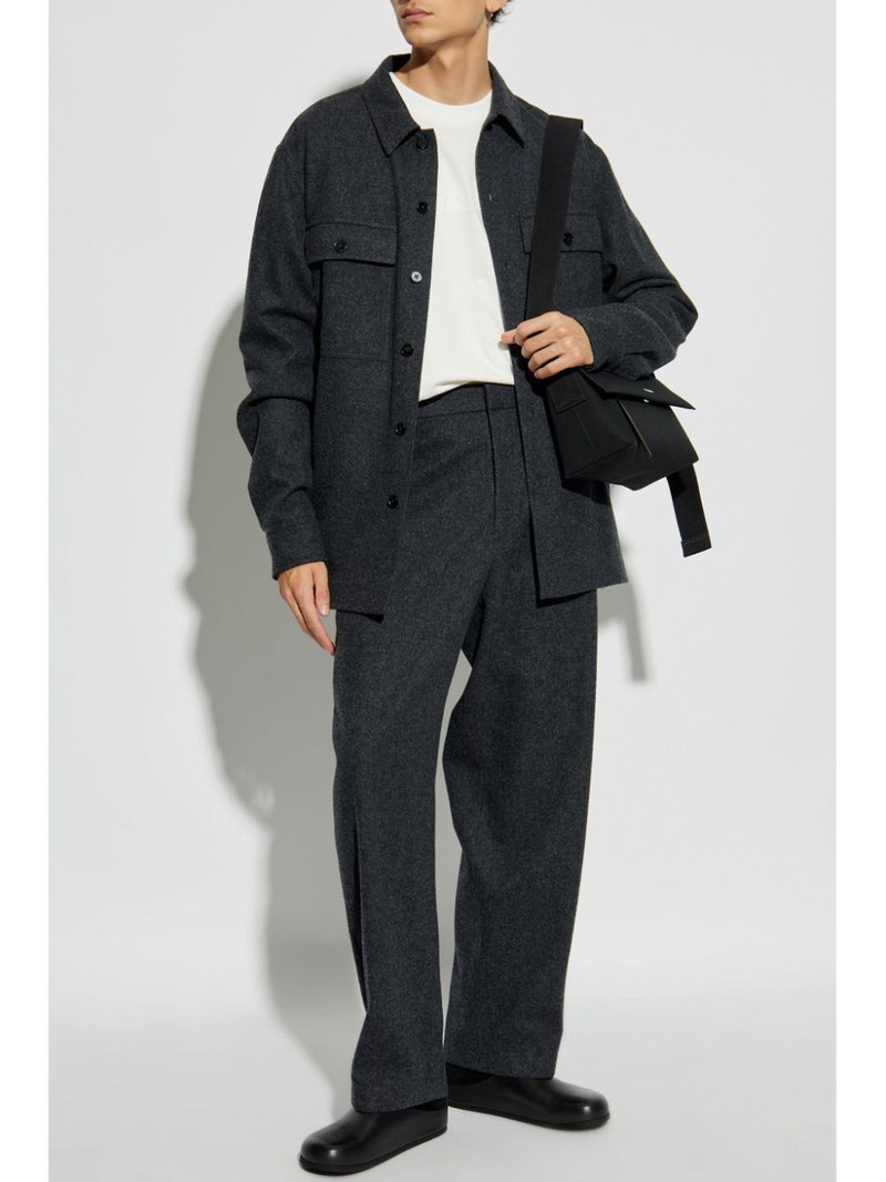 Jil Sander virgin-wool shirt outlook
