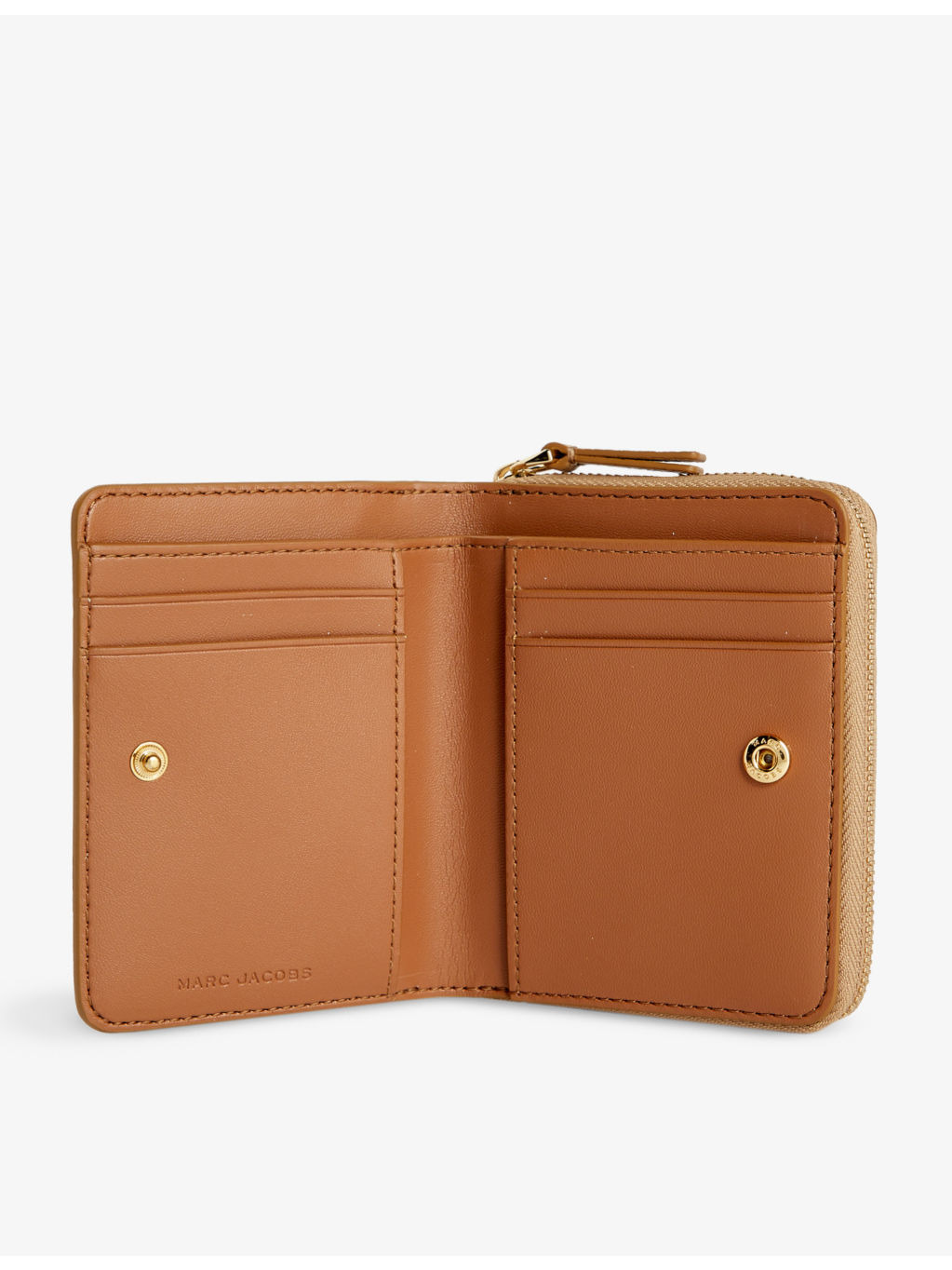 Mini compact leather wallet - 4