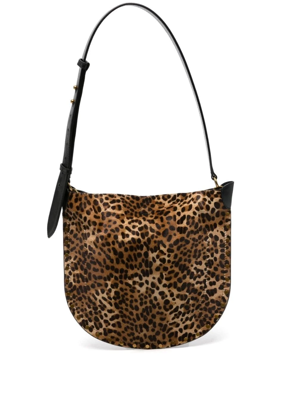 Oskan leopard-print shoulder bag - 1