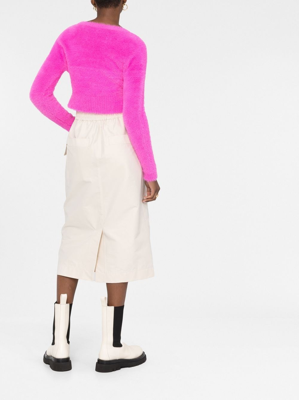 Cropped cardigan - 2