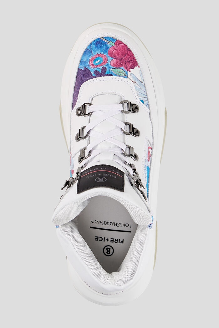 Ottawa High-top sneakers in White/Blue - 5
