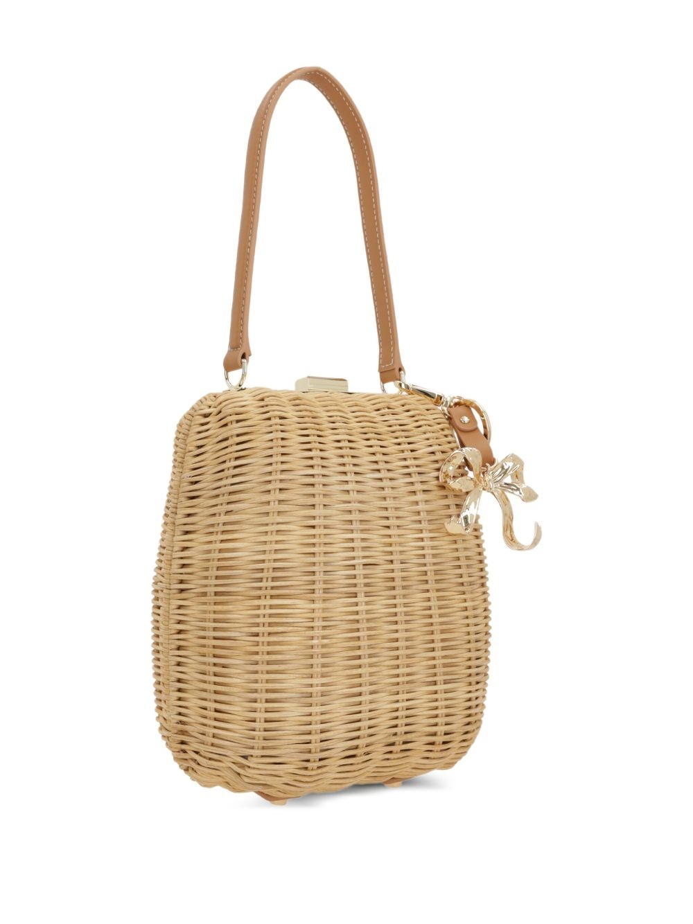 rattan shoulder bag - 3