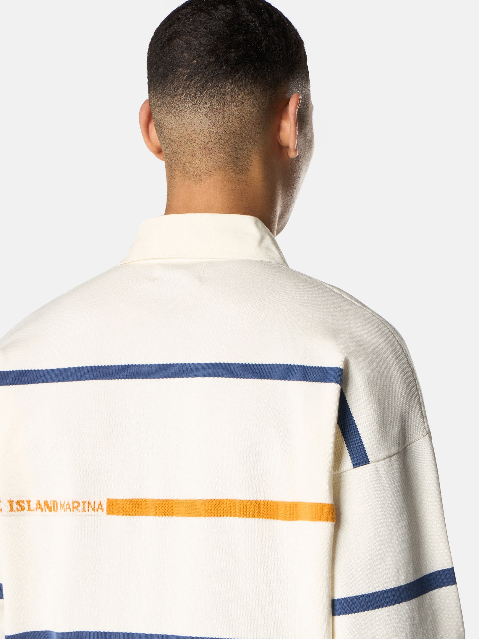5100035 STRIPED SOFT ORGANIC COTTON_STONE ISLAND MARINA - 5