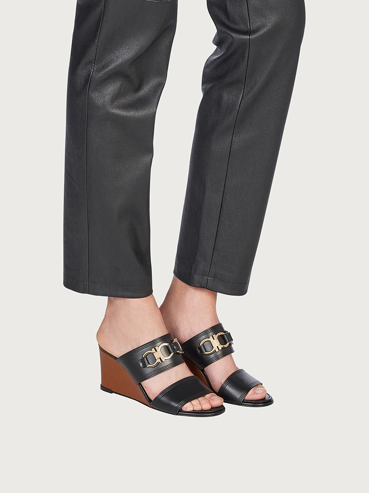 GANCINI WEDGE SANDAL - 3