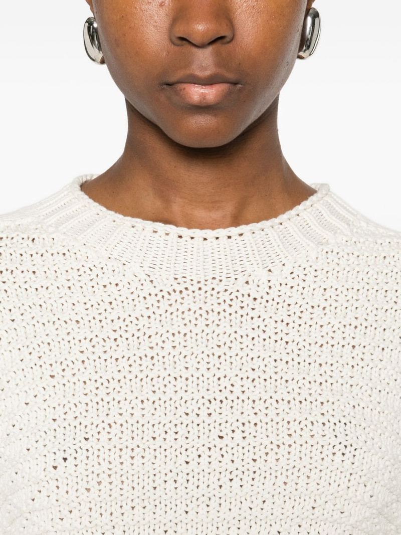 textured knitted sweater 5