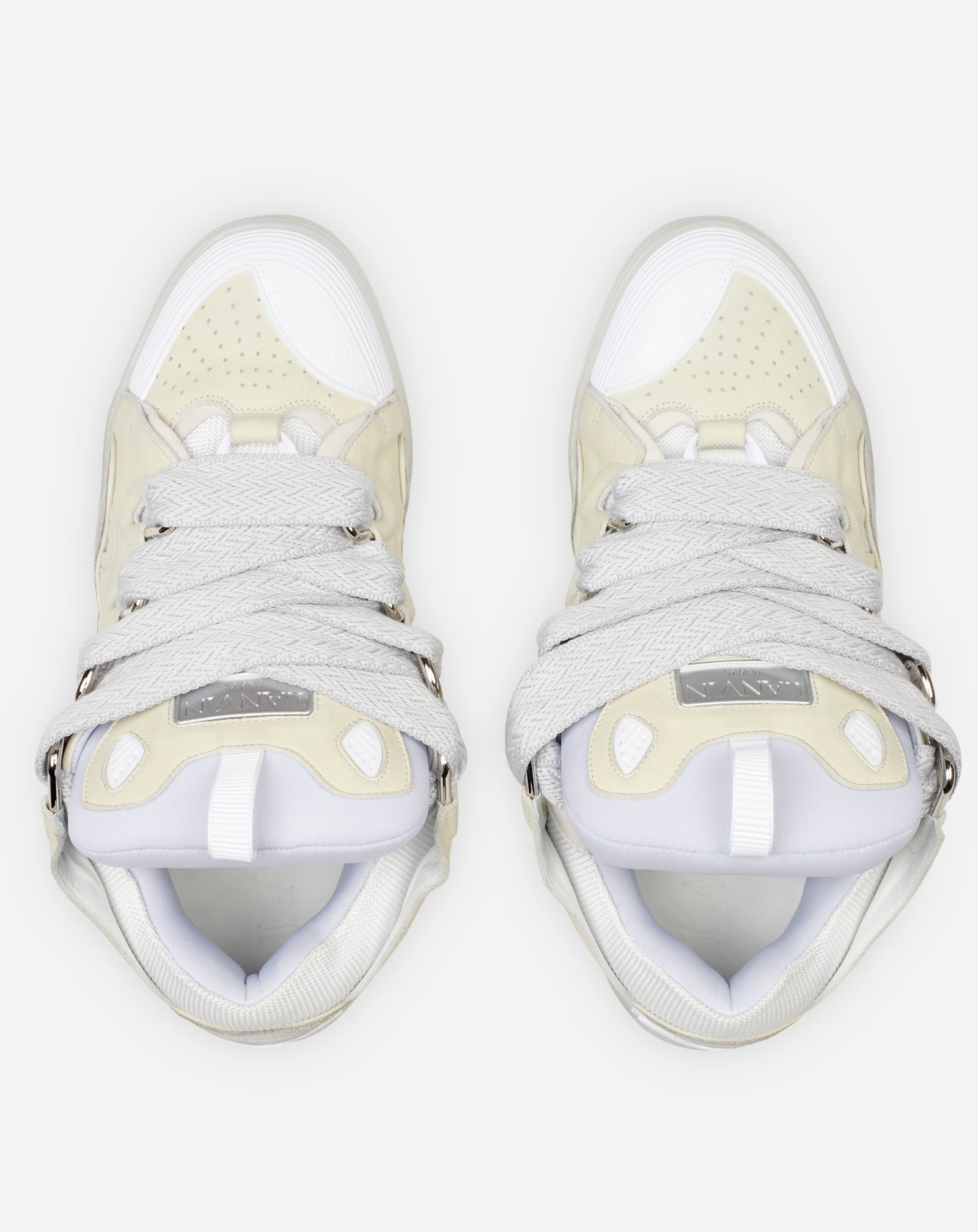 LEATHER CURB SNEAKERS - 4