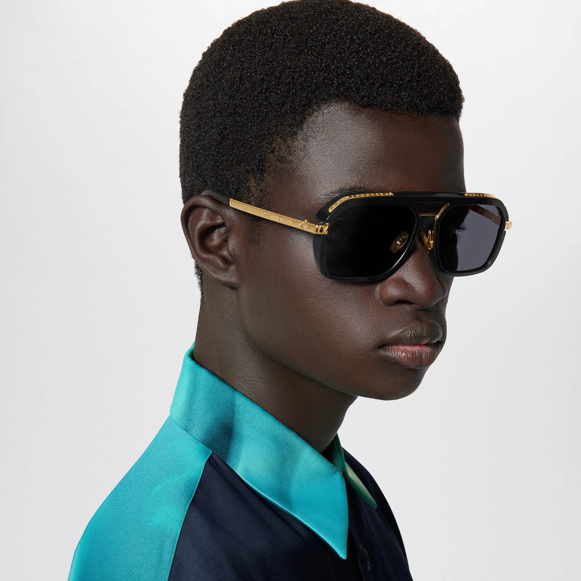 LV Rush Aviator Sunglasses - 5