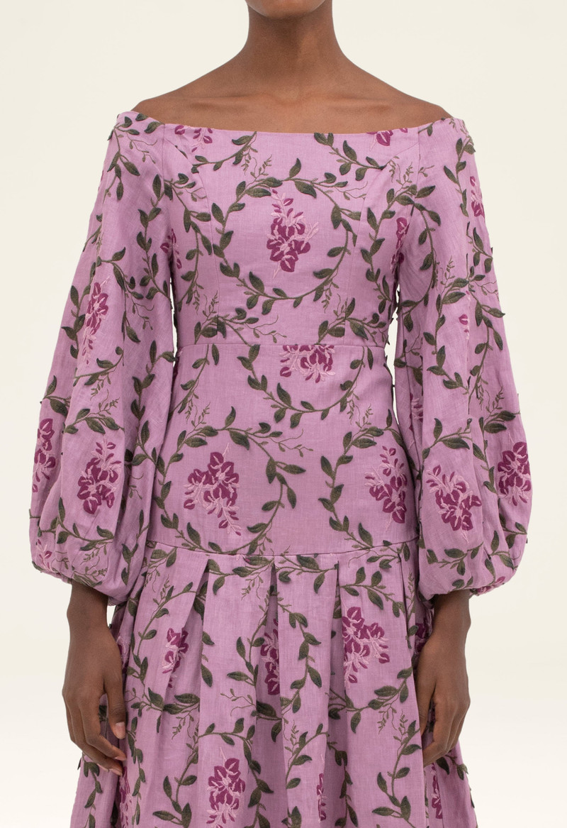 Senlis Wisteria Maxi Dress 7