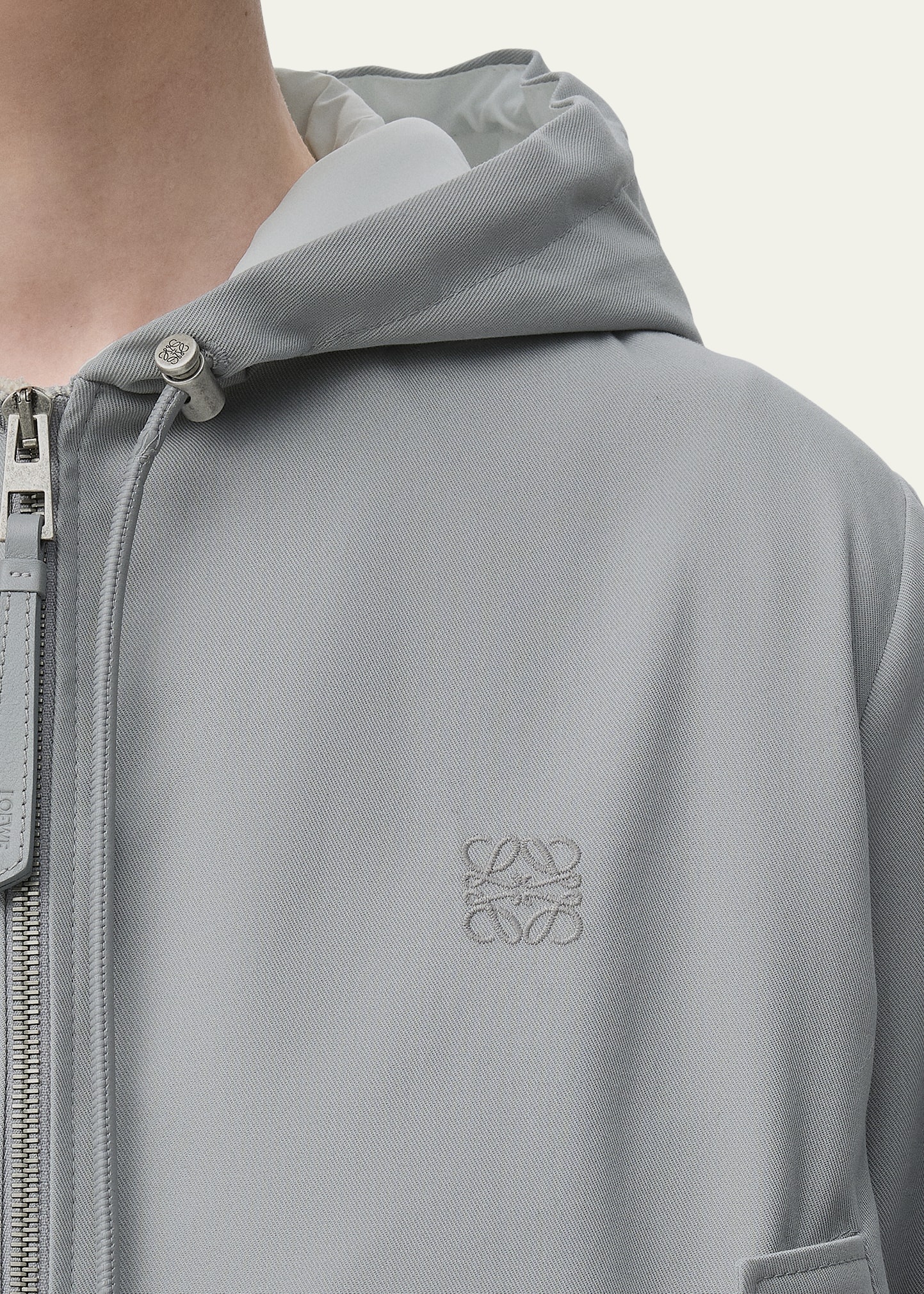 Trapeze Hooded Zip-Up Jacket - 3