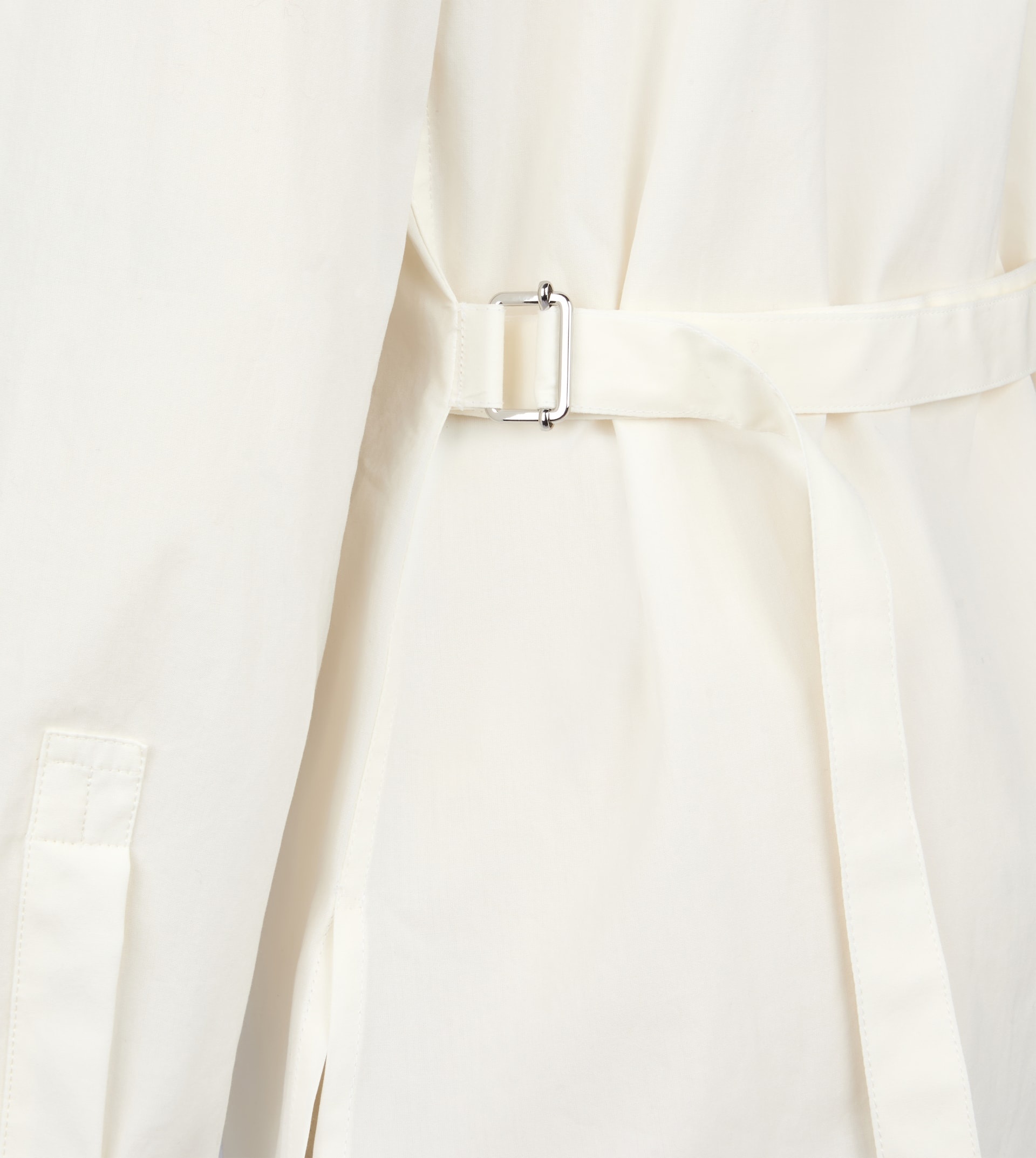 SHIRT IN POPLIN - WHITE - 2