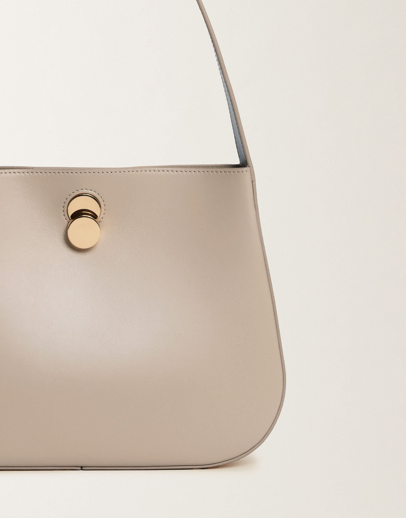 Eclissi small calfskin hobo bag 4