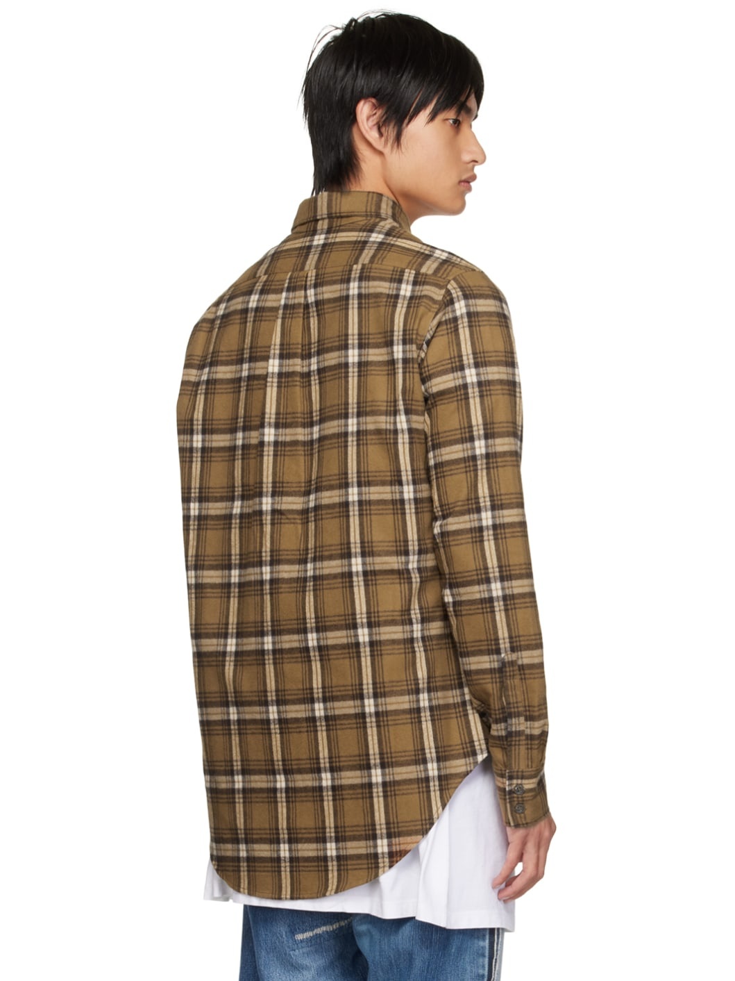 Brown Pyjama Shirt - 3