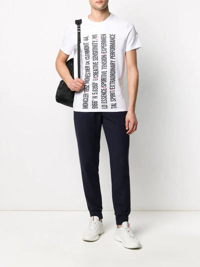 Moncler logo print T-shirt outlook