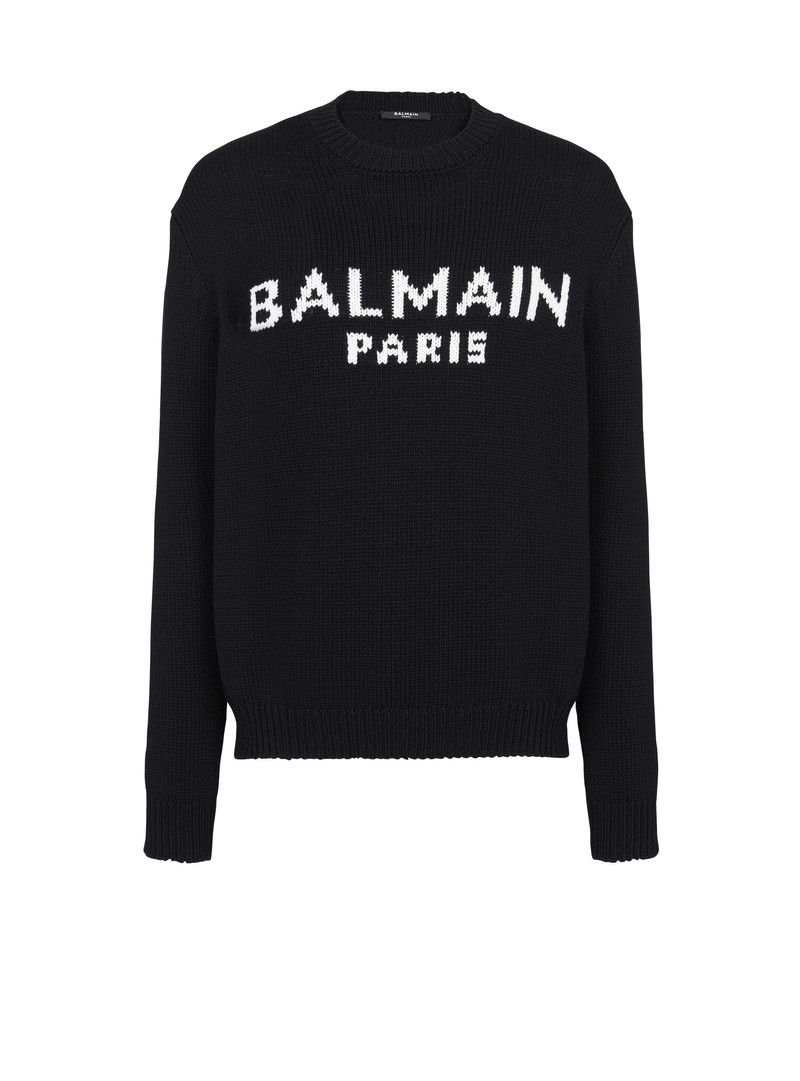 Wool Balmain Paris jumper 1