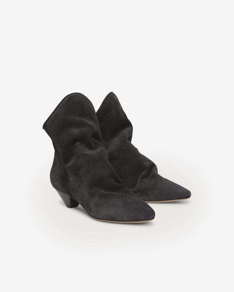 Isabel Marant DOEY SUEDE ANKLE BOOTS REVERSIBLE