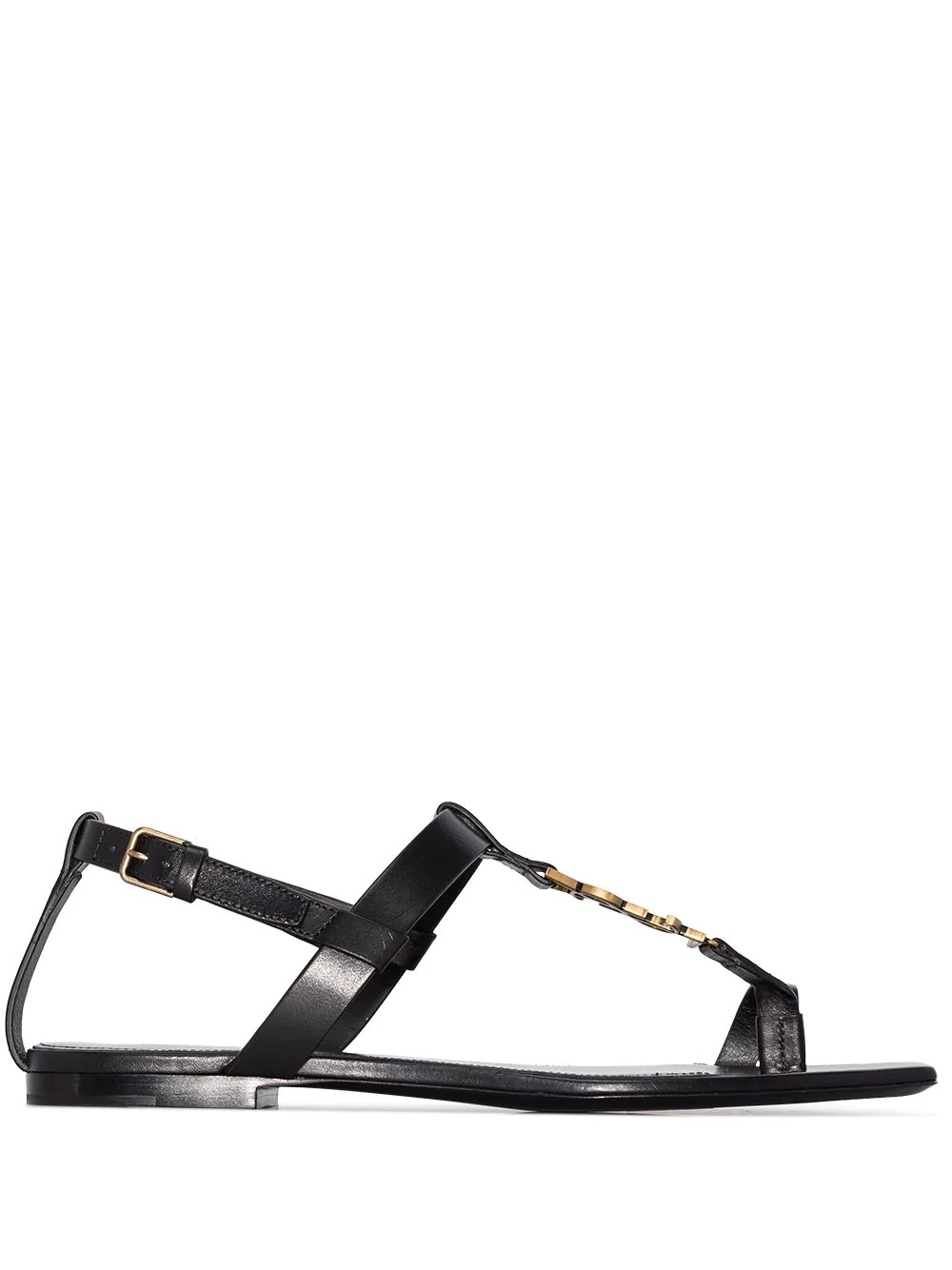 black Power Cassandra leather sandals - 1