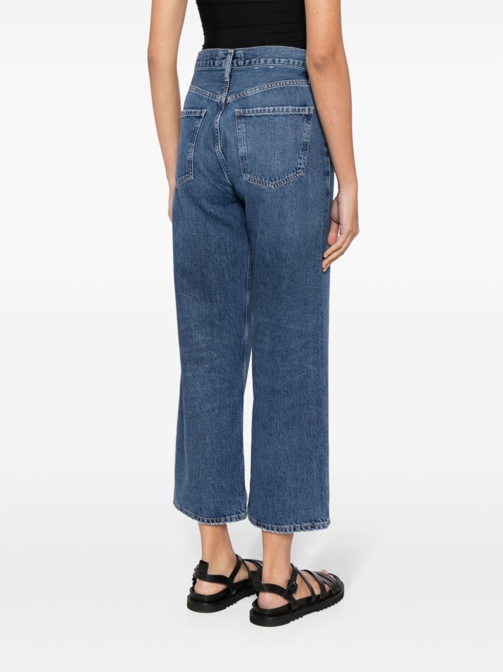 Ren Jean high-rise cropped jeans - 4