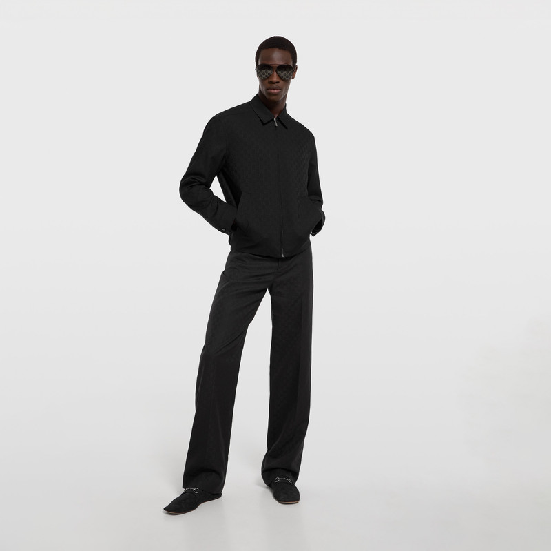 GUCCI GG wool zip jacket outlook