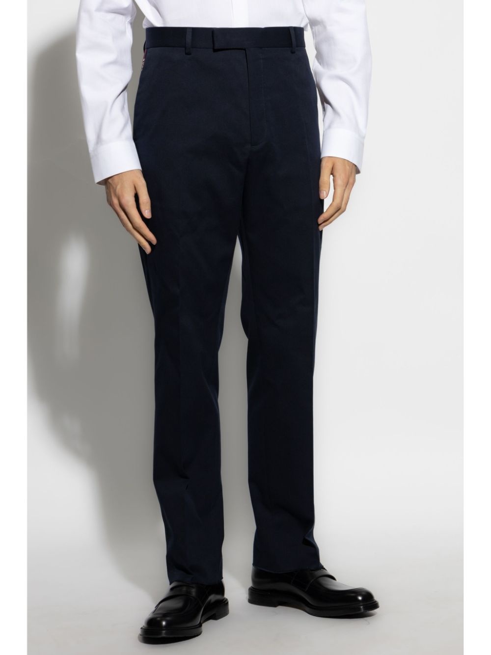 cotton tailored trousers - 3