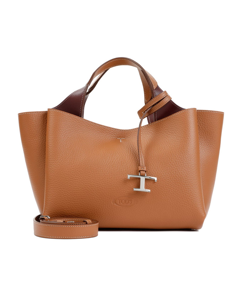 Tod's Bauletto Sacca Grained Leather Bag outlook