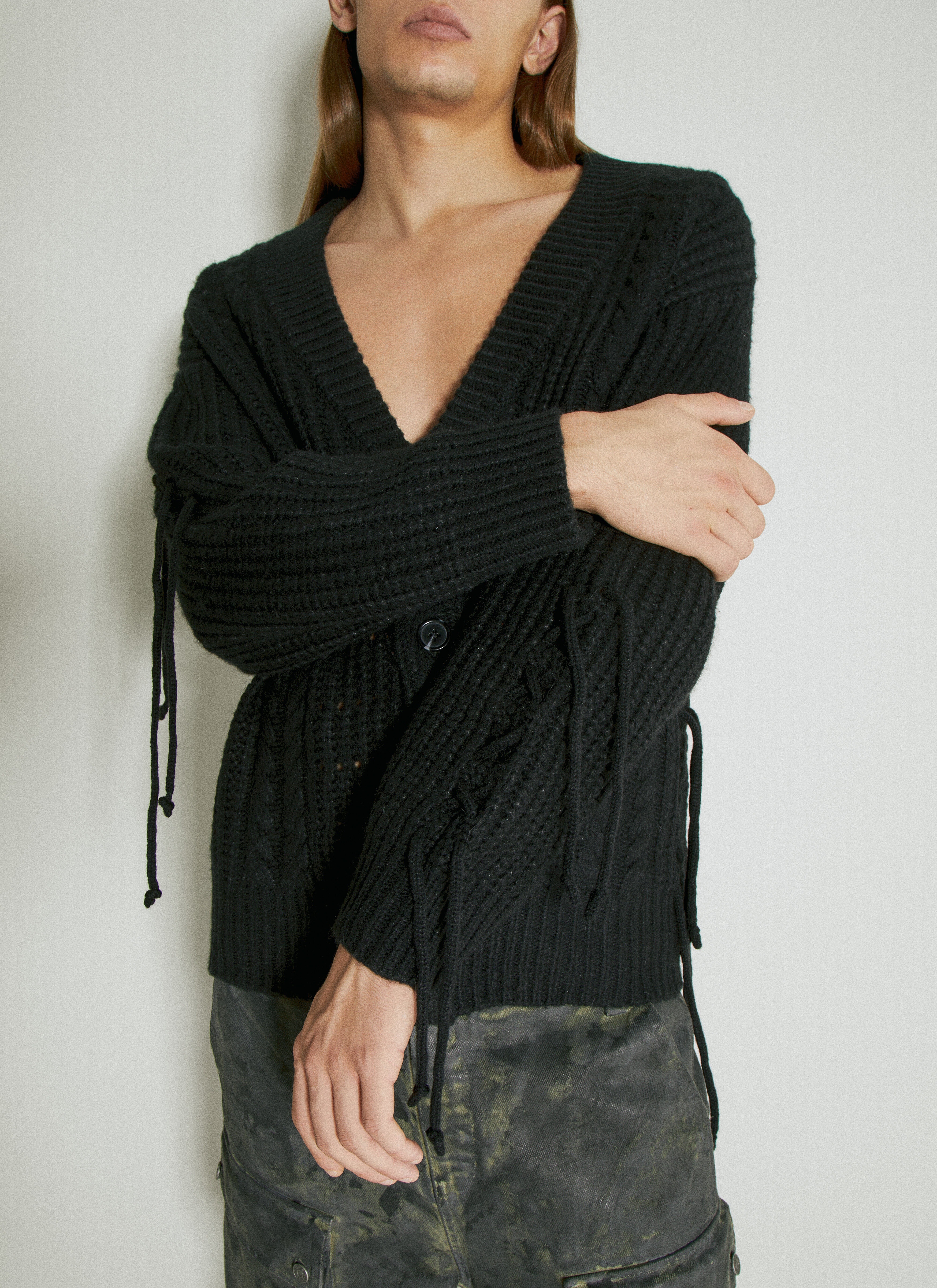 Cable Cardigan - 4