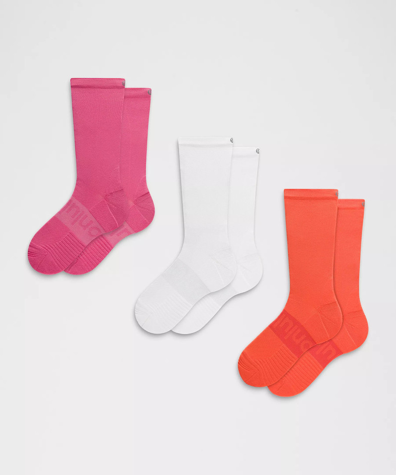 Unisex Power Stride Crew Socks 3 Pack *Updated 1