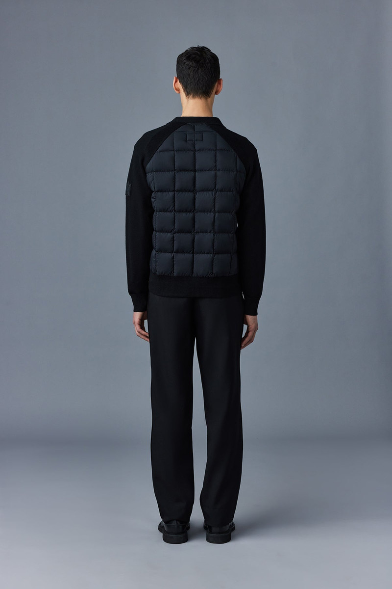 GILFORD hybrid lightweight down cardigan 4