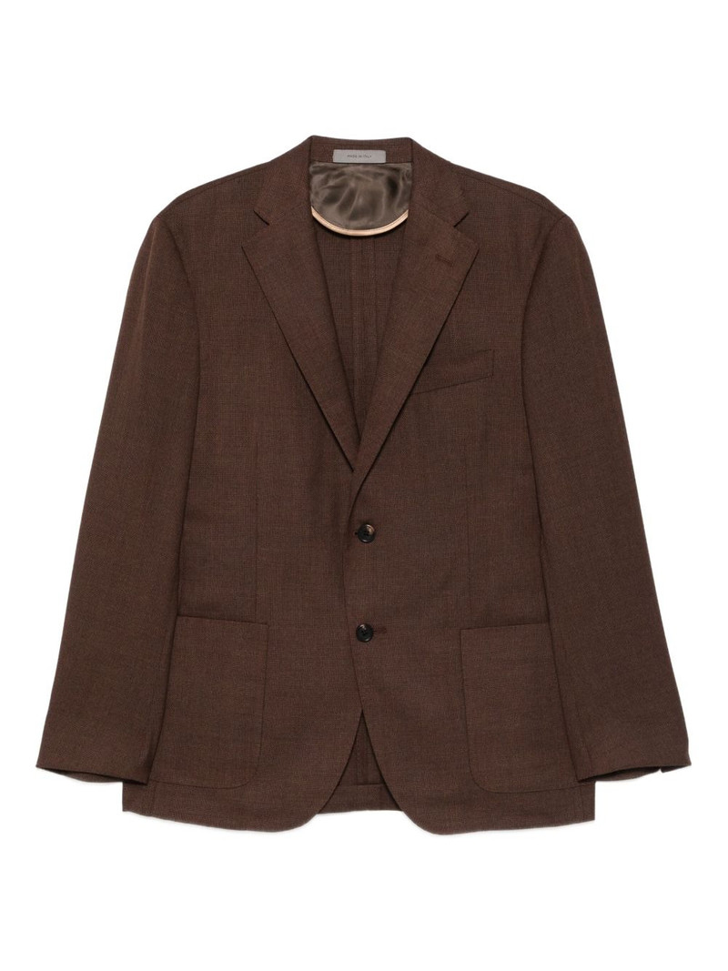 patch-pocket two-button blazer 1