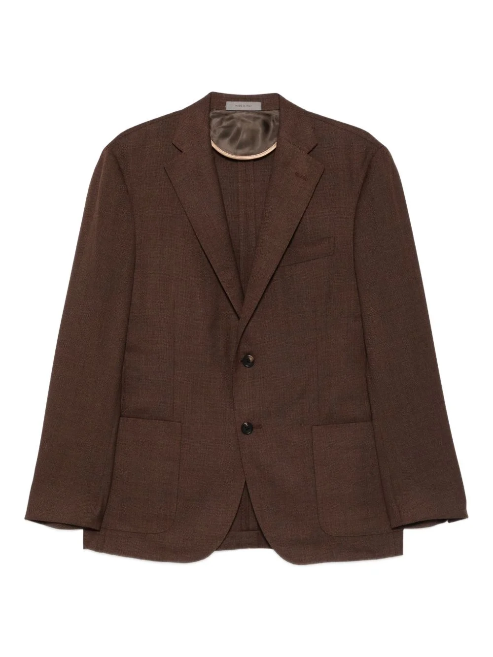 patch-pocket two-button blazer - 1