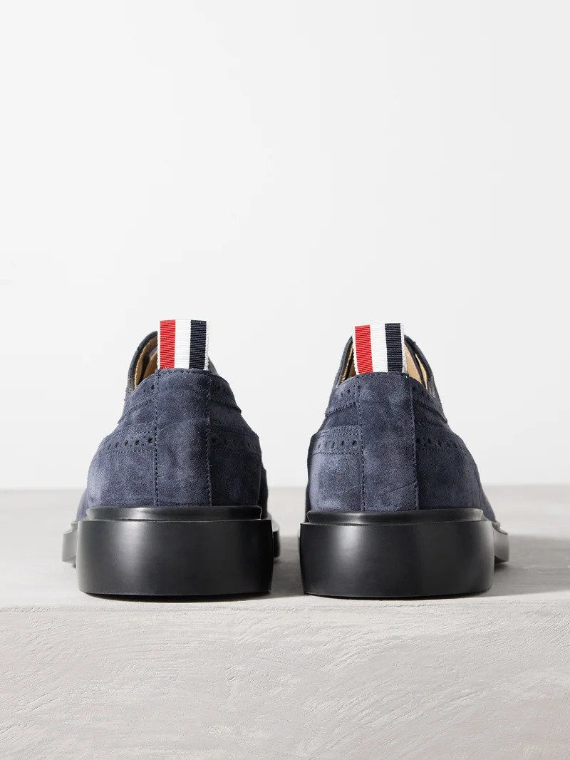 Longwing suede brogues 3