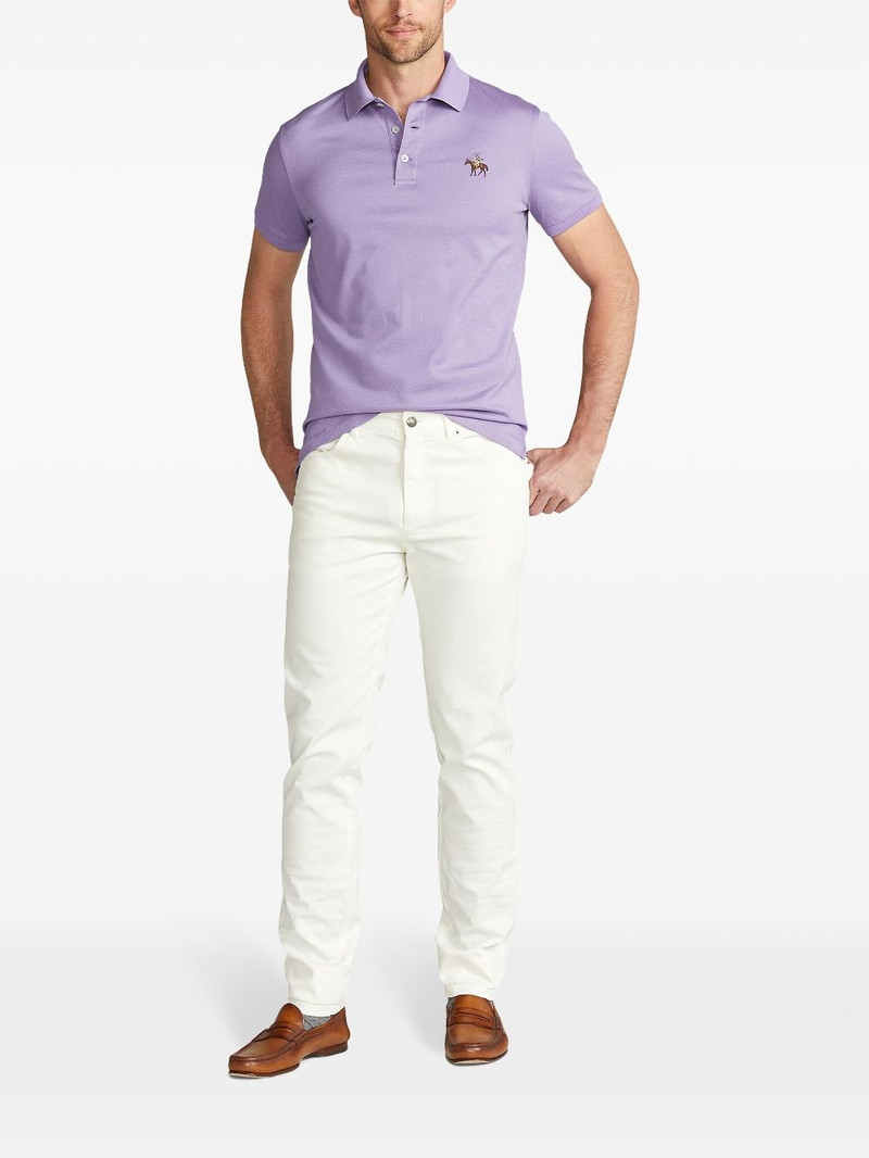 Ralph Lauren slim-cut piqué polo shirt outlook