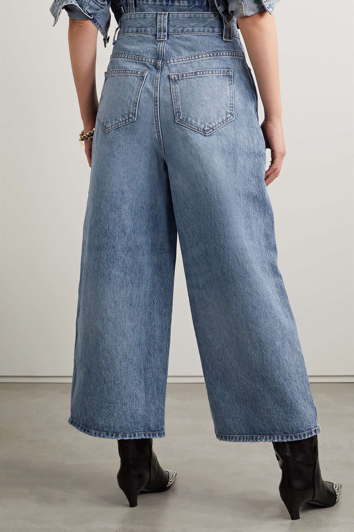 Rapton high-rise wide-leg jeans - 4