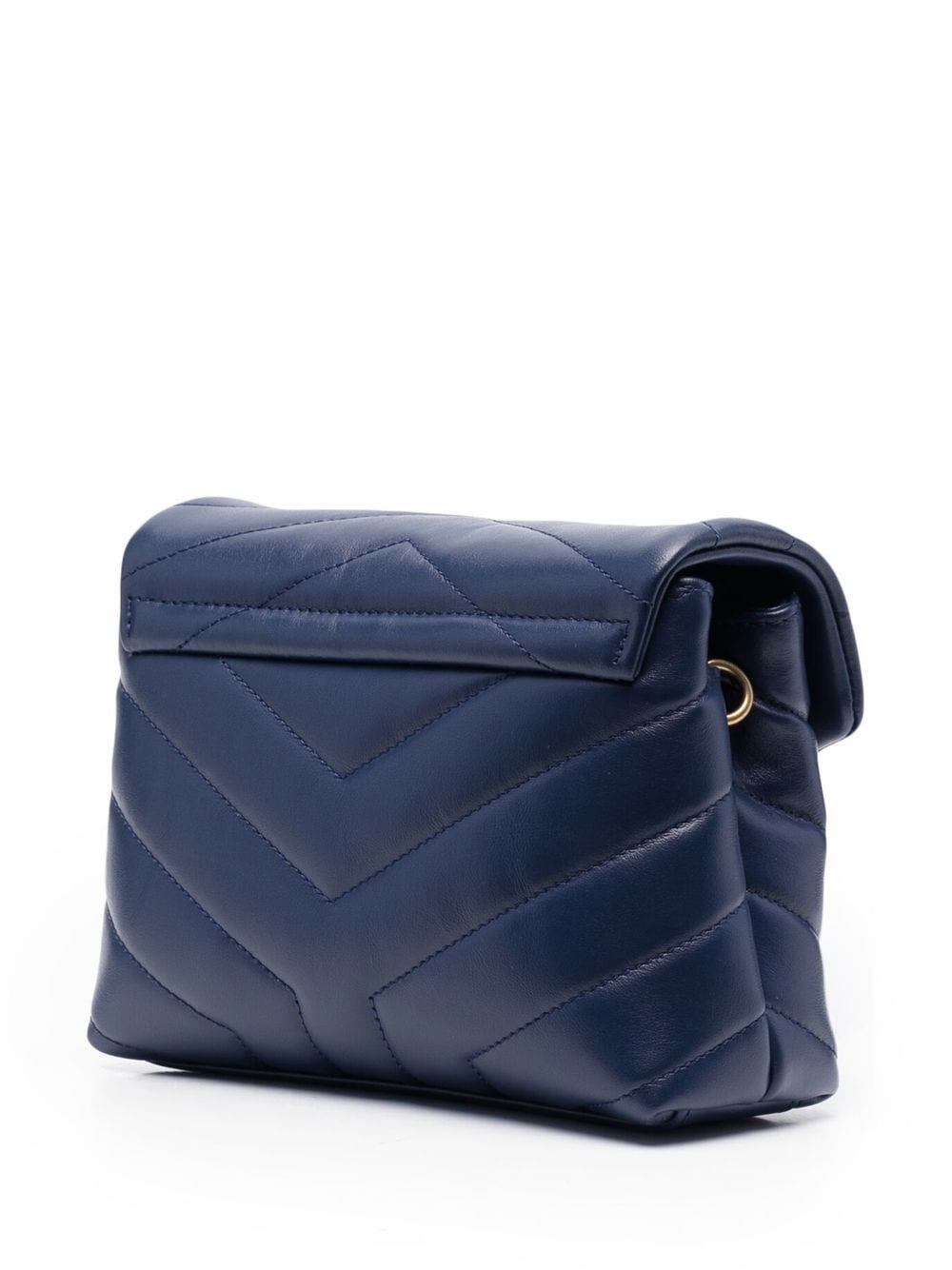 quilted logo shoulder bag - 4