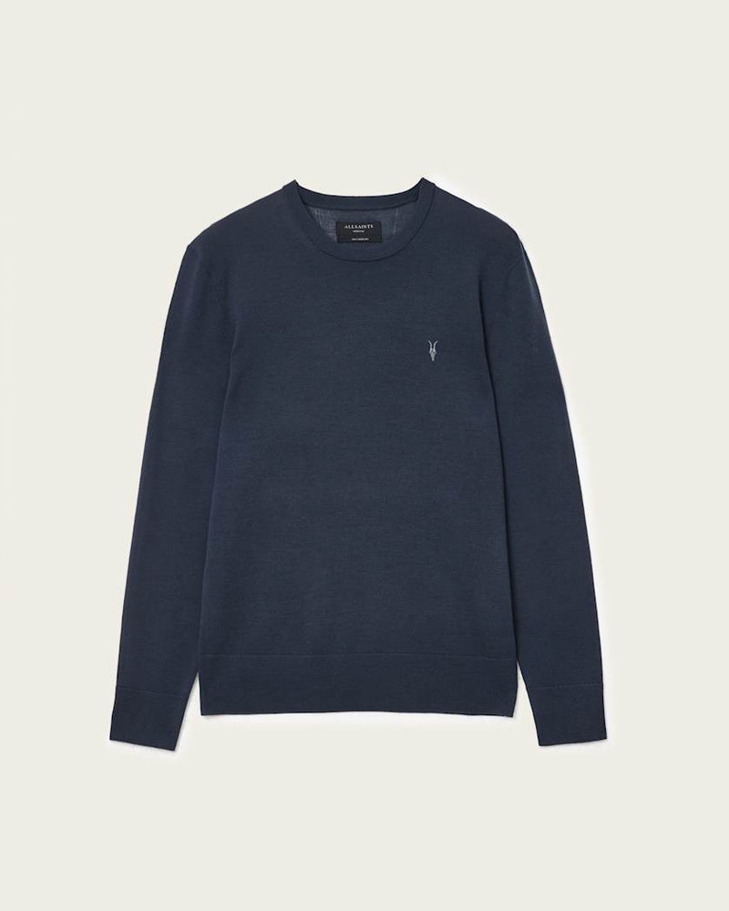 MODE MERINO CREW NECK RAMSKULL SWEATER 1