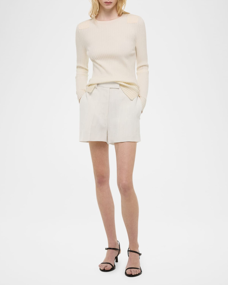 Helmut Lang Loose Flare Shorts outlook