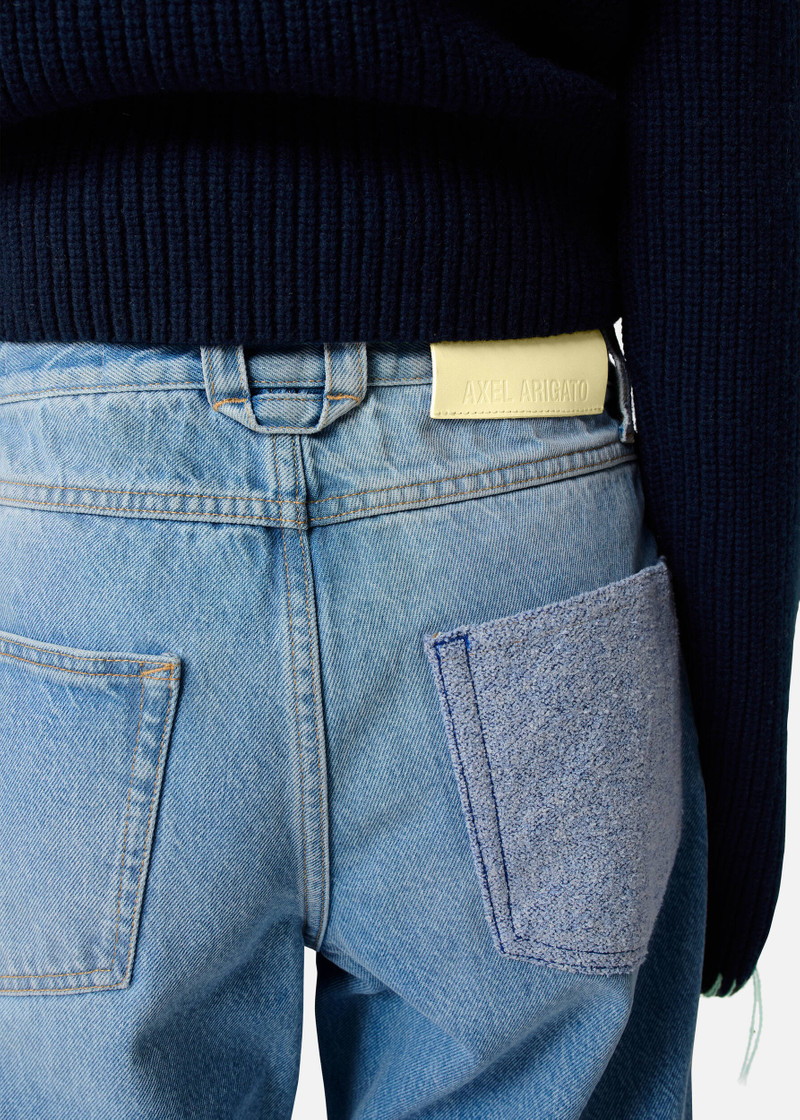Zine Embroidered Patch Jeans 7