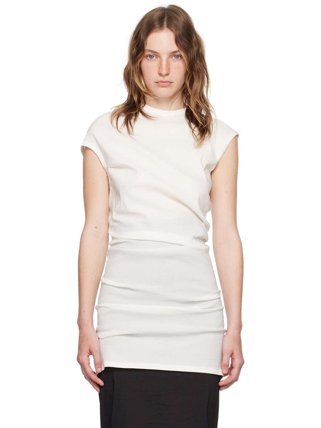 White Membrane Blouse - 1
