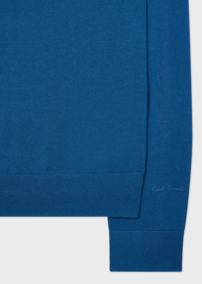 Paul Smith Mid Blue Merino Wool Sweater outlook