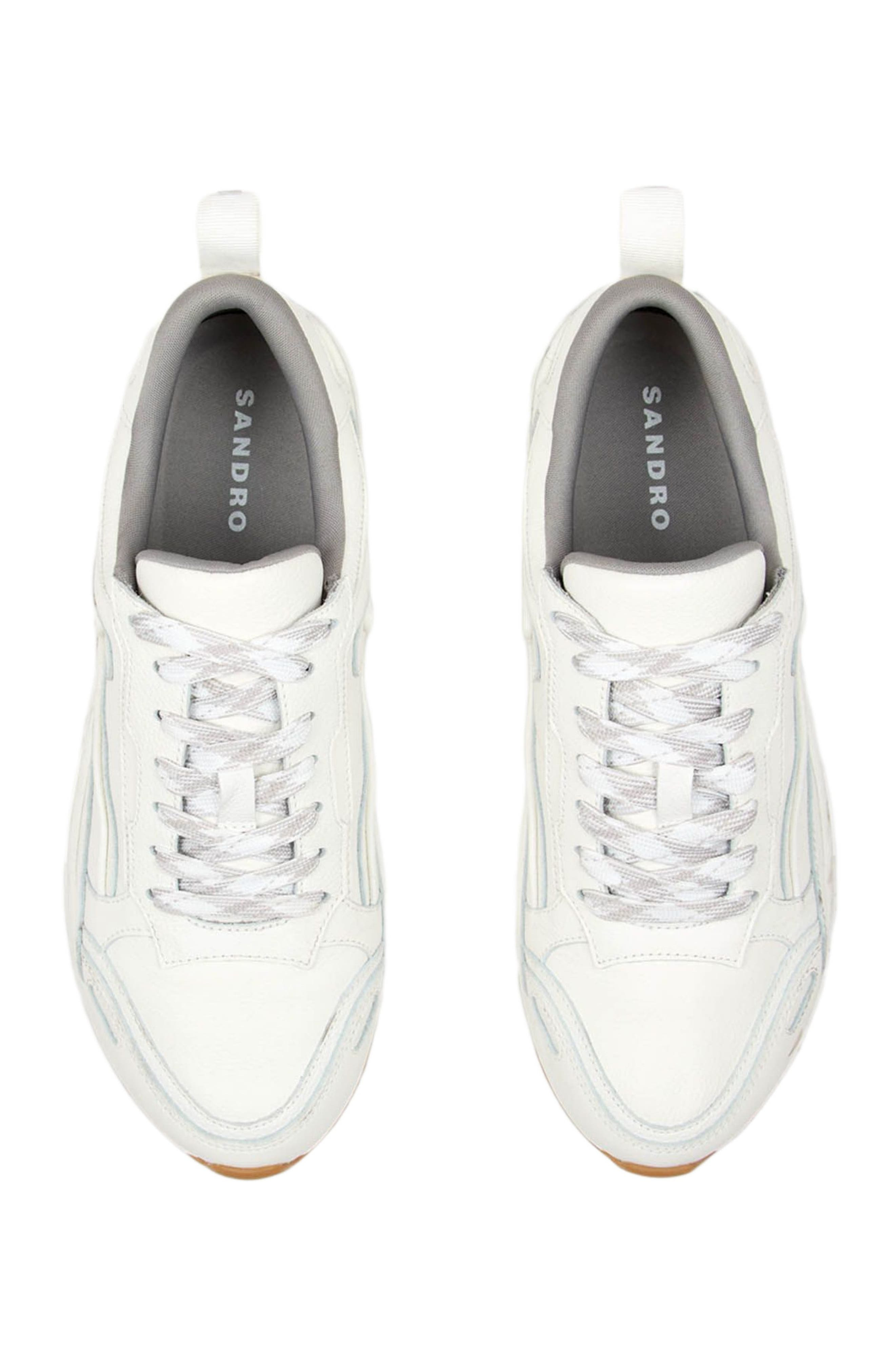 SANDRO Flame trainers in White at Nordstrom - 3