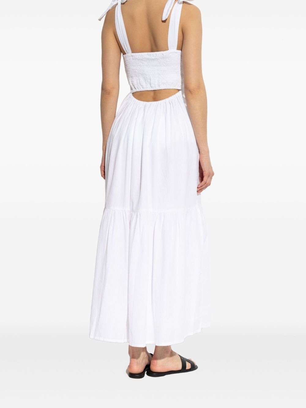 poplin midi dress - 4