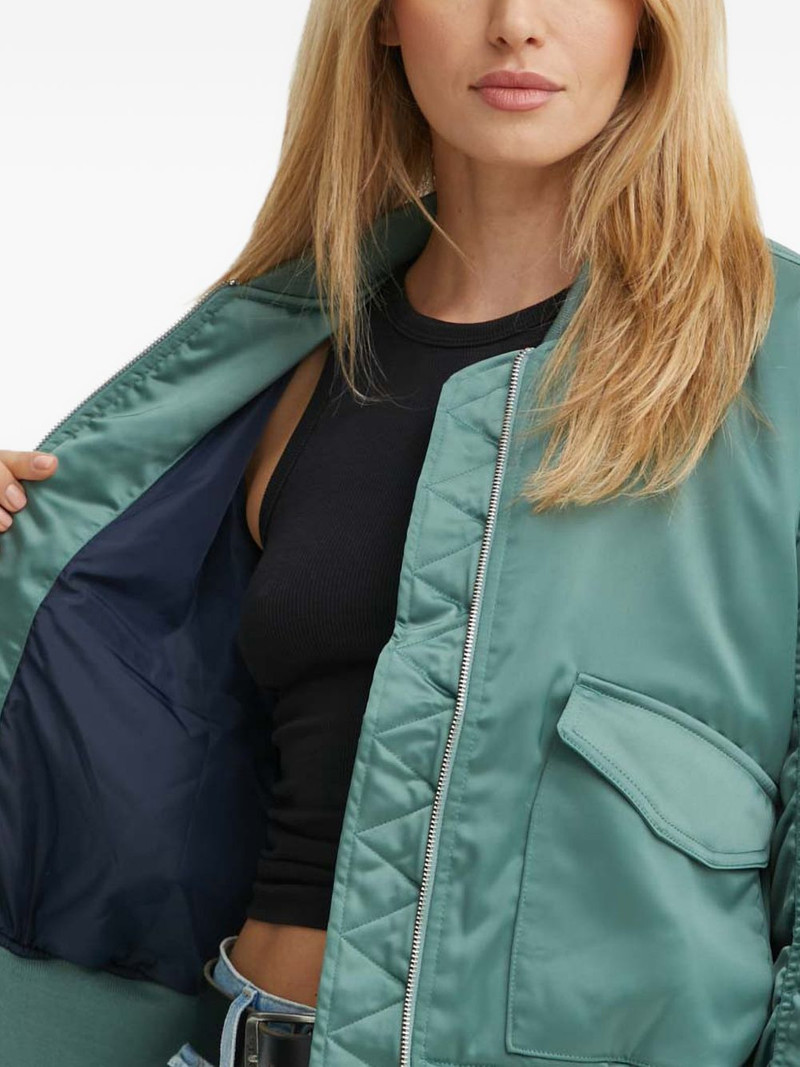 flap-pocket bomber jacket 4