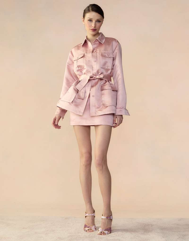 Satin Safari Jacket 4