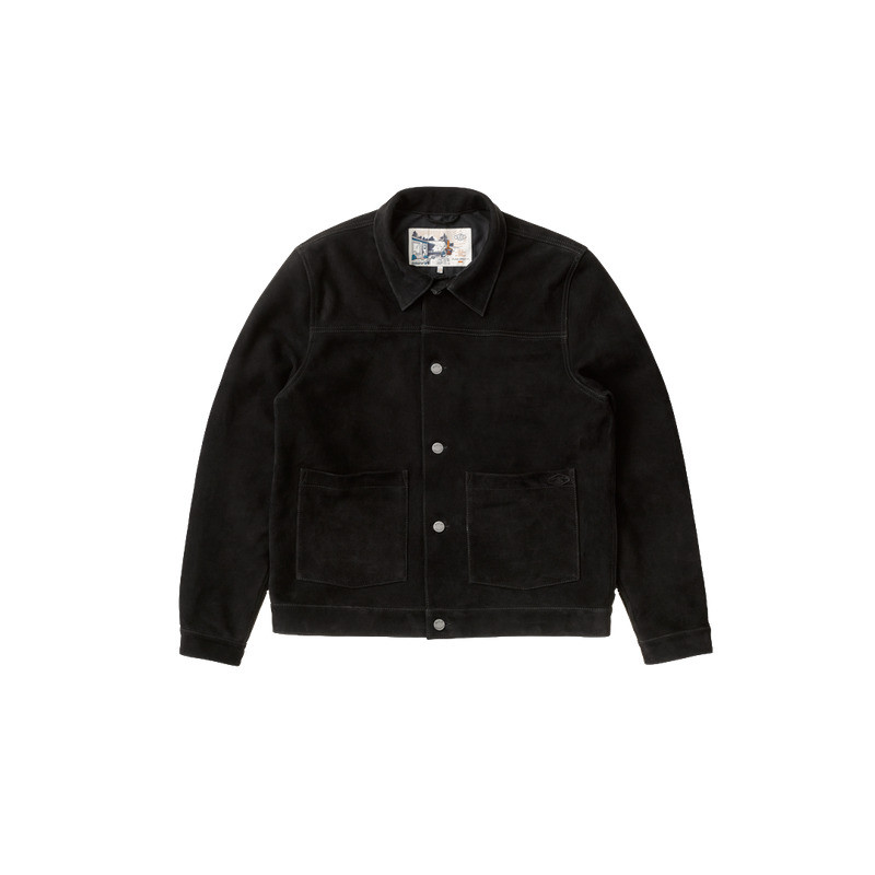 Dante Nubuck Lined Jacket Black 10
