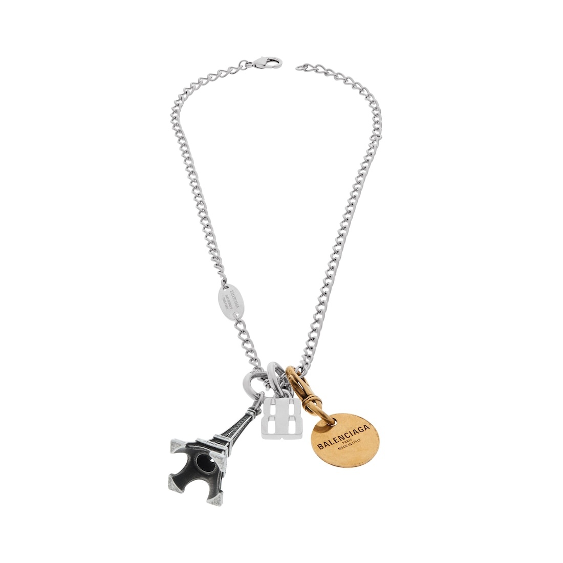 Carousel Eiffel Collector Necklace in Silver - 2